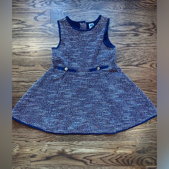 Janie And Jack Navy Dress - Picture 1 of 13